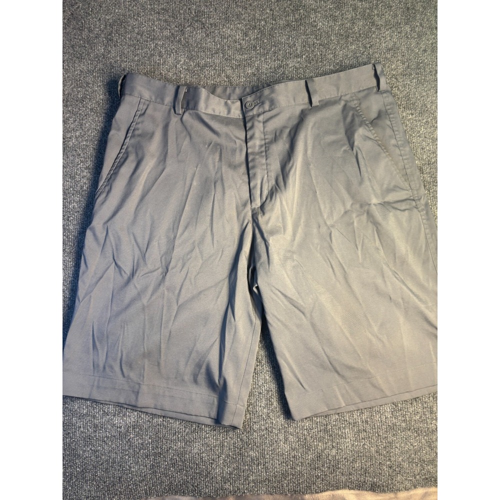 Nike Tour Trajectory Tech Shorts Mens 36 Gray Stretch Dri-Fit Comfort Fit Preppy